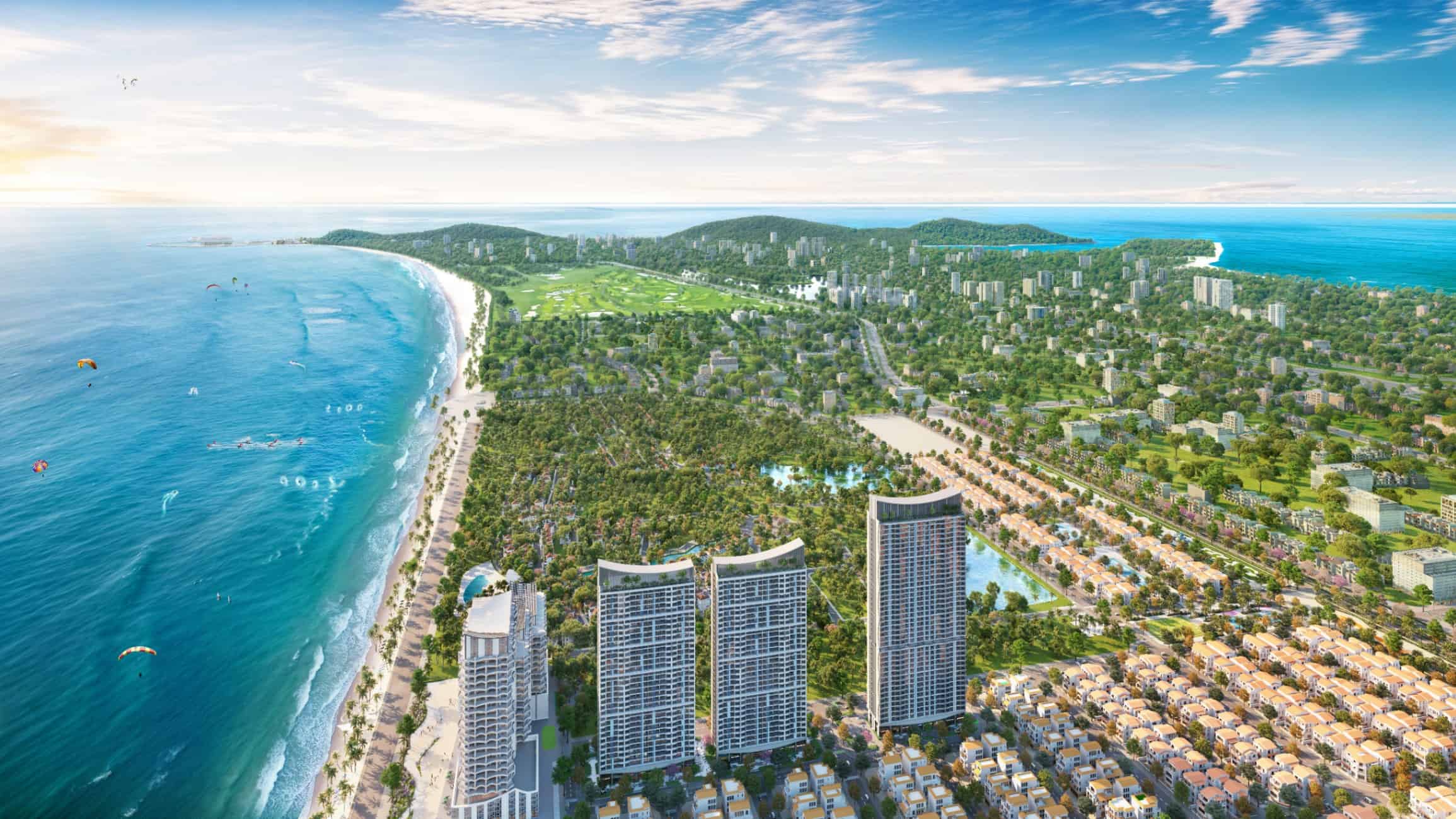 Phối cảnh tổng thể Blanca City