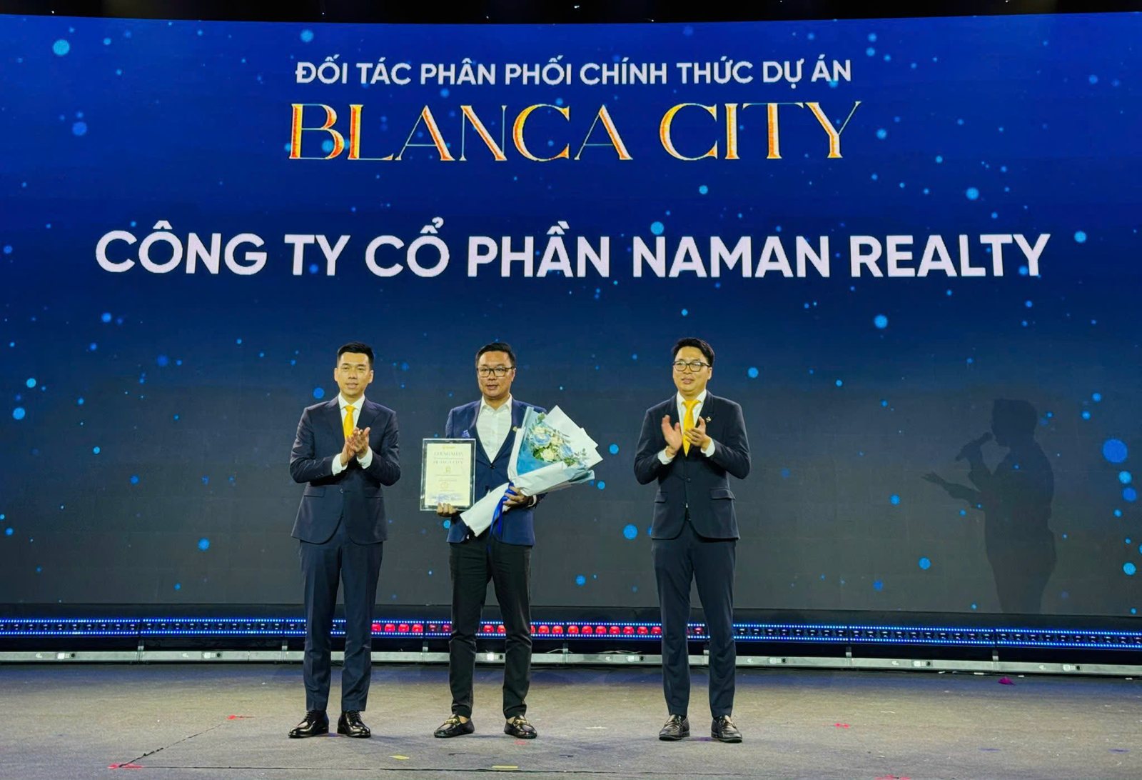 Lễ công nhận Naman Realty là đối tác phân phối chính thức dự án Blanca City