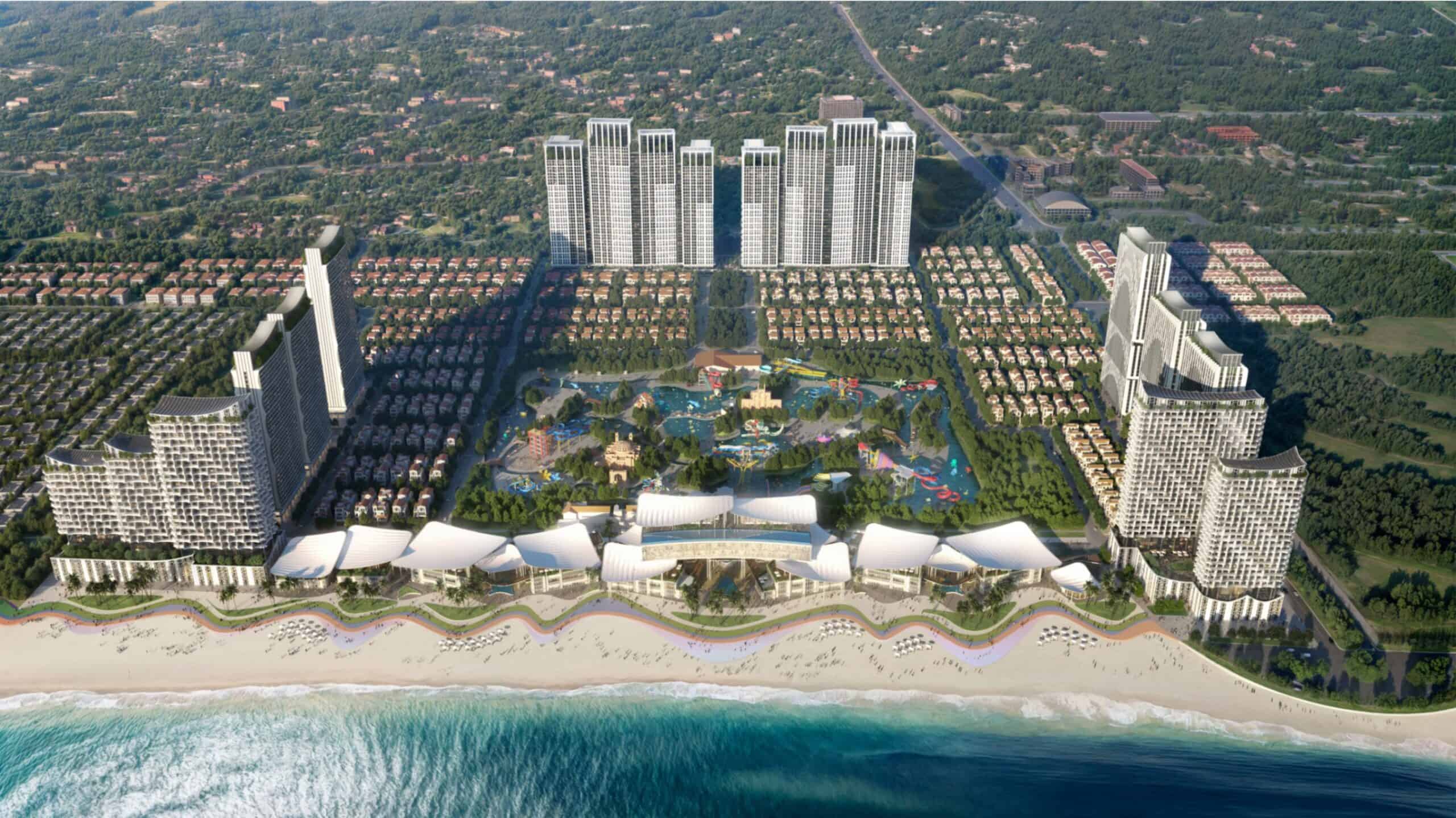 Phối cảnh tổng thể Blanca City