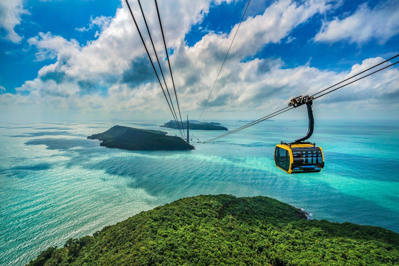 Cáp treo Hòn Thơm - Sun World Phú Quốc